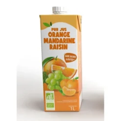 Jus d'orange mandarine raisin 1L