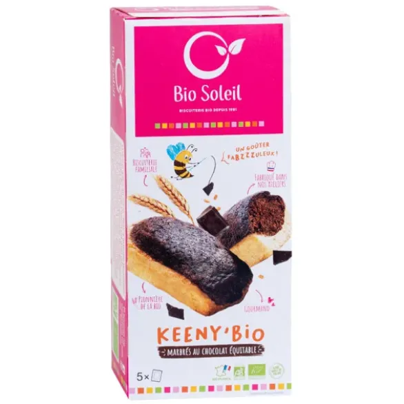 Keeny'bio marbrés au chocolat équitable 150g