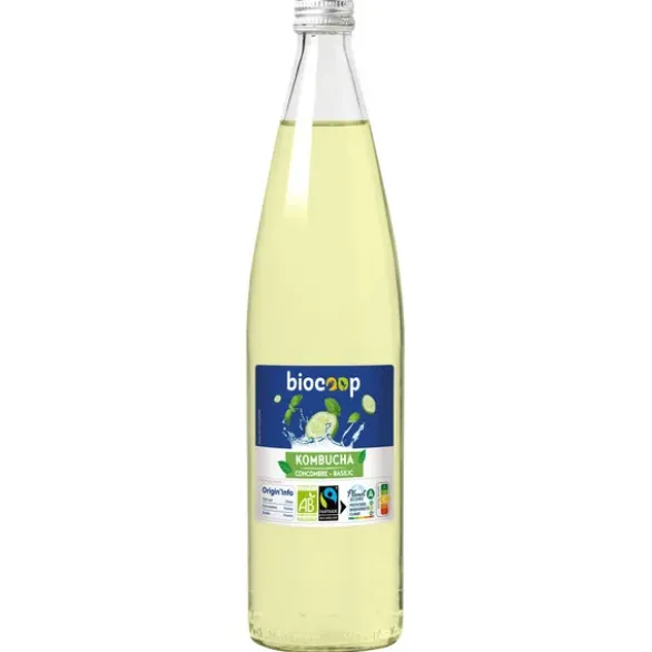 Kombucha concombre basilic 75cl