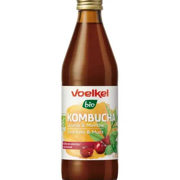 Kombucha griotte menthe 33cl
