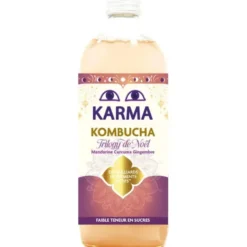 Kombucha Trilogy Noël mandarine curcuma gingembre 1l