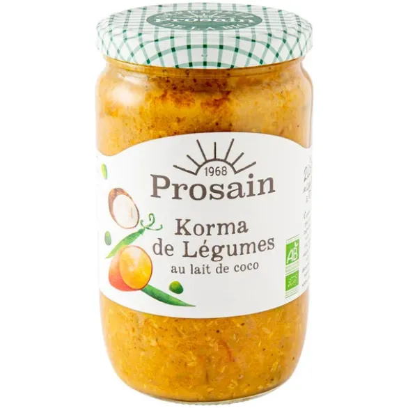 Korma de légumes lait de coco 680g