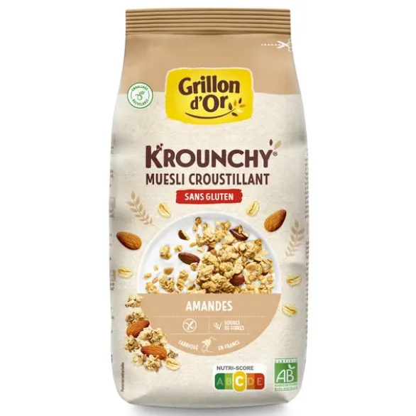 Krounchy amande avoine sans gluten 500g