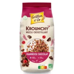 Krounchy framboise chocolat 450g