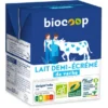 Lait 1/2 écrémé UHT brique 50cl