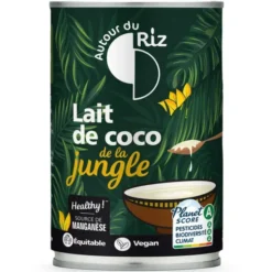 Lait de coco de la jungle 400ml