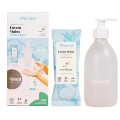 Lavant main à diluer fleur de coton Kit