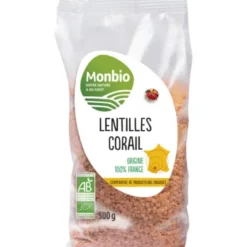Lentilles corail France 500g