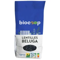 Lentilles noires beluga France 500g