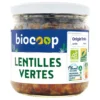 Lentilles vertes 240g net égoutté