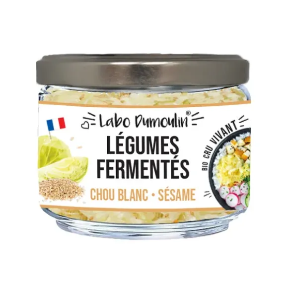 Légumes fermentés chou blanc sésame 180g