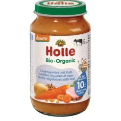 Légumes lentilles veau pot 220g