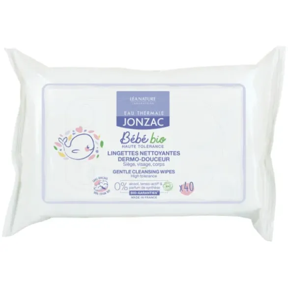 Lingettes nettoyantes dermo douceur bébé (40)
