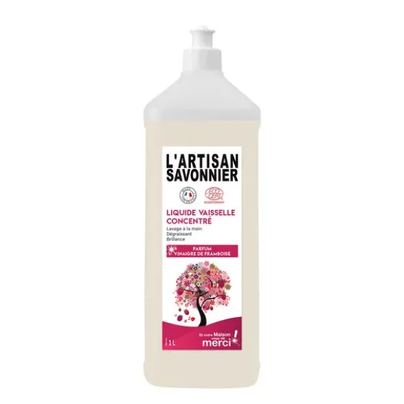 Liquide vaisselle vinaigre framboise 1l