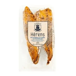 Maquereaux filets fumés poivre (2) 170g