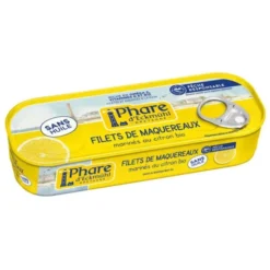 Maquereaux filets marinés au citron 151g