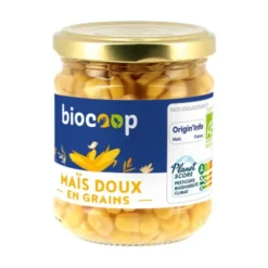 Maïs doux 125g net égoutté