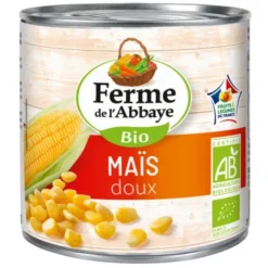Maïs doux grains 285g net égoutté