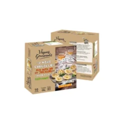 Mini coquilles noix St Jacques à la bretonne (10) 150g
