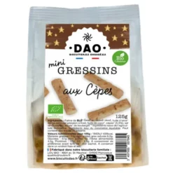 Mini gressin cèpe 125g