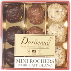 Mini rocher praliné 3 chocolats 90g