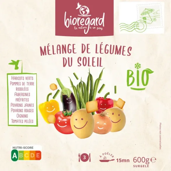 Mélange légumes soleil 600g