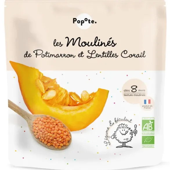 Mouliné Potimarron Lentille Corail doypack 180g