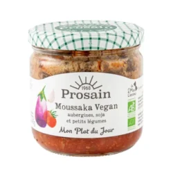 Moussaka vegan aubergine soja 345g