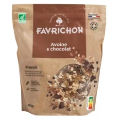 Muesli avoine chocolat 450g