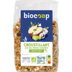 Muesli croustillant fruits secs 1kg