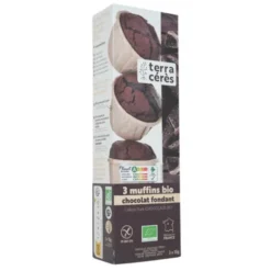 Muffin chocolat fondant (3) 165g