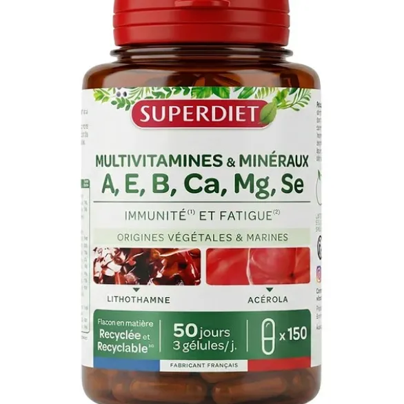 Multivitamin mineraux gélule (150) 66g
