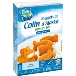 Nuggets de colin d'Alaska Label MSC 300g