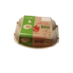 Oeufs (6) cal 53/63 moyen