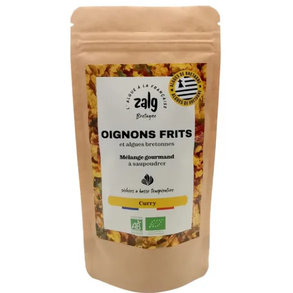 Oignons frits aux algues et au curry 70g