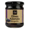 Olive noire Kalamata dénoyautée 100g net égoutté