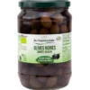Olive noire nature 410g net égoutté