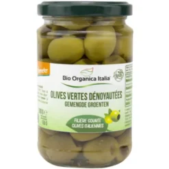 Olives vertes dénoyautées 150g net égoutté