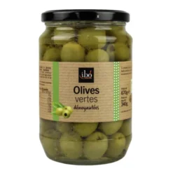 Olive verte dénoyautée 340g net égoutté