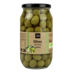 Olive verte entière 600g net égoutté