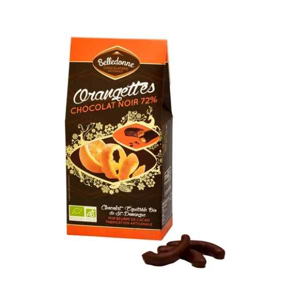 Orangette chocolat noir 100g