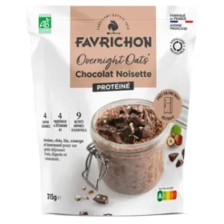 Overnight Oats chocolat noisette protéiné 315g