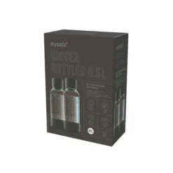 Pack de 2 bouteilles de gazéification Black 0.5L