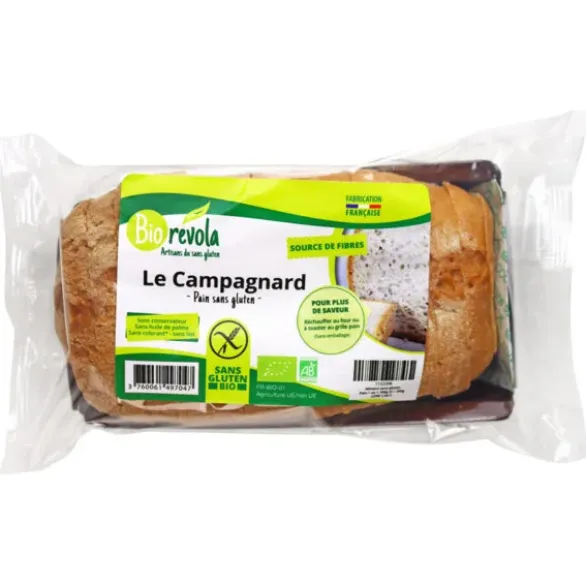 Pain campagnard tranché 300g