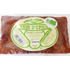Pain d'épices avec 70% de miel 250g