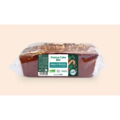 Pain d'épices des fêtes sucre perlé 450g