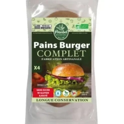 Pain hamburger complet (4) 250g
