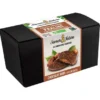 Palets chocolat noir au praliné et copeaux de fèves de cacao 125g