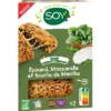 Pané crousti fondant épinard mozzarella et touche de menthe 2x80g