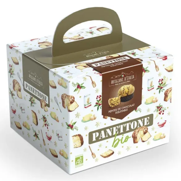 Panettone aux pépites de chocolat 500g